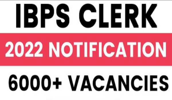 IBPS clerk recruitment 2022