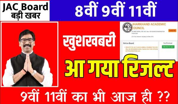 8 class ka result 2022 jharkhand board