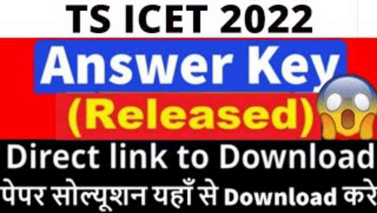 TS ICET Answer key 2022