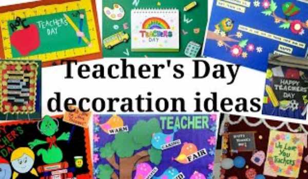 Teachers day Board Decoration ideas 2022
