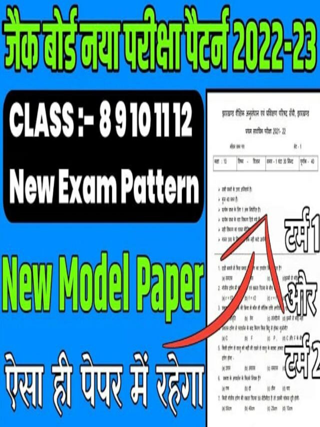 Model Paper 2022 Class 12 JAC Board