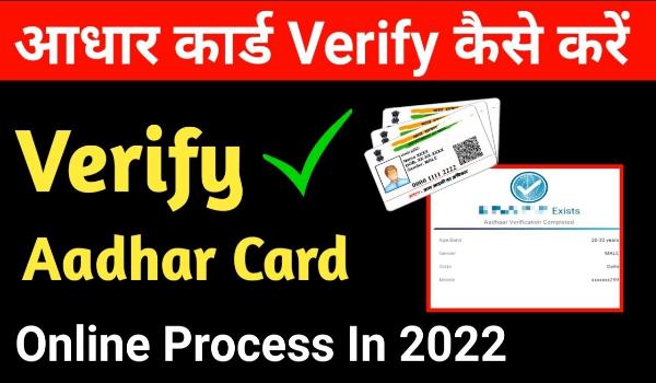 Aadhaar Verify Process