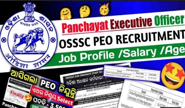 Panchayat Executive Officer Recruitment