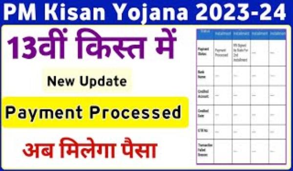 PM Kisan Samman Nidhi Yojana 13th Installment