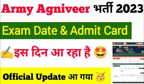 Indian Army Agniveer Exam Date