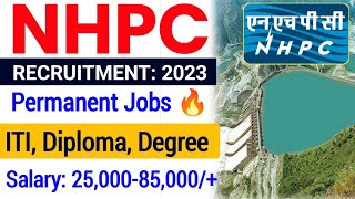 NHPC Recruitment 2023 Apply Online