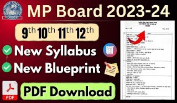 MP Board Latest Syllabus 2024