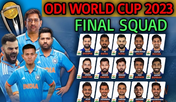 India ODI World Cup 2023 Squad