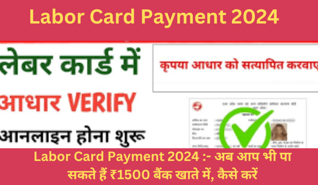 Labor Card Payment 2024