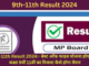 9th-11th Result 2024