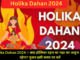 Holika Dahan 2024